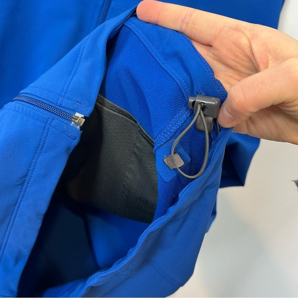 Patagonia men blue waterproof zip up jacket L - Picture 6 of 7